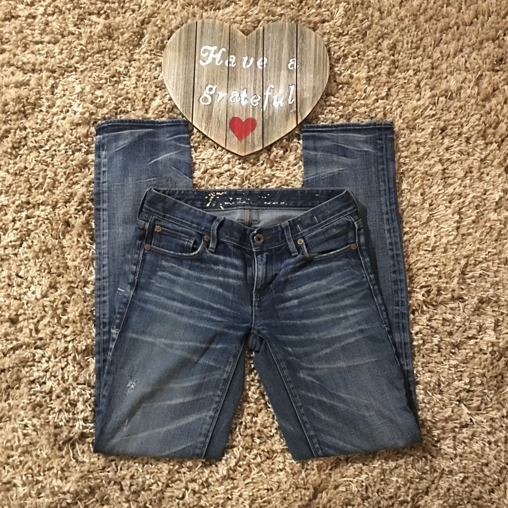 Sale!! Madewell Rail Straight Jeans size 25x32